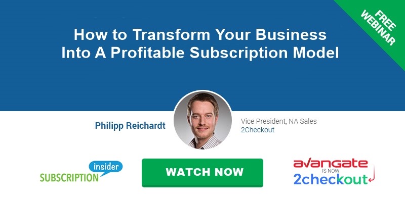 subscriptions webinar