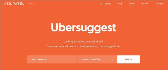 Ubersuggest