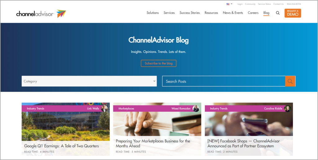 ChannelAdvisor Blog