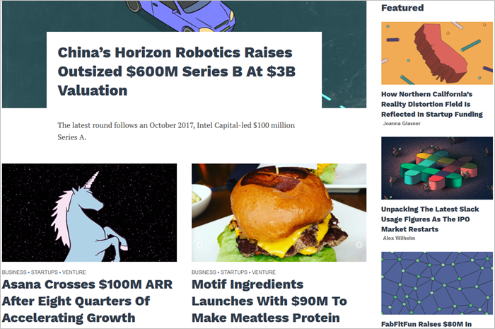 Crunchbase Business News