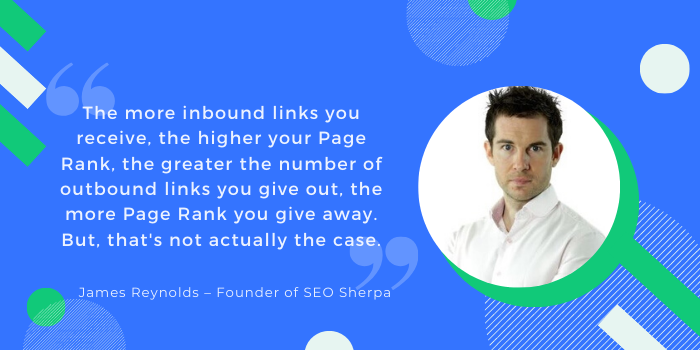 SEO mistake by James Reynolds