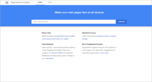 ecommerce seo audit tool - google pagespeed