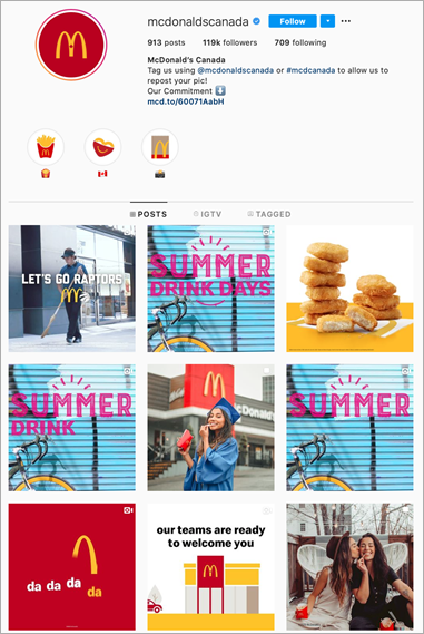 social media localization - mcdonalds