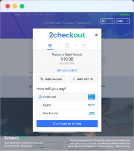 InLine Checkout – Hosted Cart