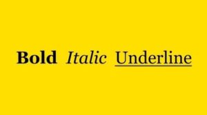 bold-italic-underline-font-examples