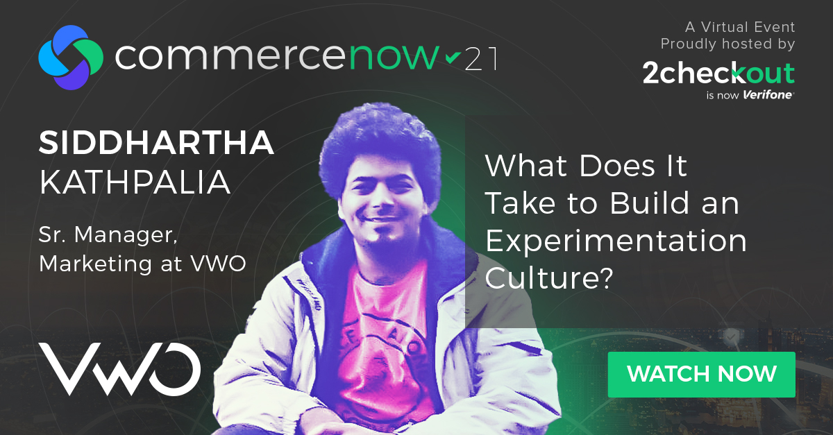 Scale Your eCommerce Business Through Experimentation and Data-Driven Pricing – CommerceNow 2021