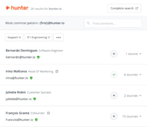 build-your-email-list-hunterio-example