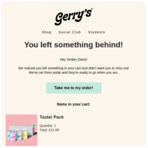 gerry-abandon-cart-email